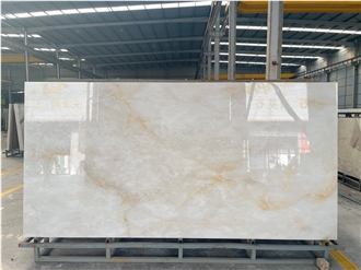 Hotan White Jade Polished (Glossy)  Sintered Stone Slabs