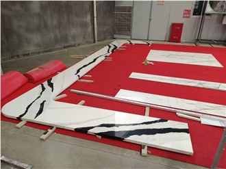 5008 Panda White Quartz-Artificial Stone Countertop