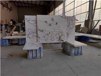 Artificial Stone Countertop-5050 Calacatta Borghini