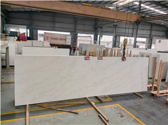 Calacatta Milan Quartz Slabs-5116