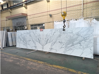 Quartz Slabs-7004 Statuario PD