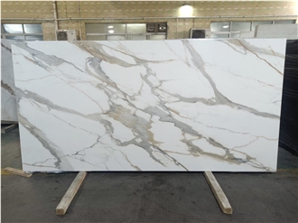 Quartz Slabs-7005 Calacatta Macchia Vecchia