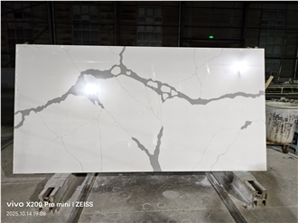 Quartz Slab Artificial Stone Slabs Hot Sale Pattern WH528