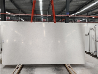 Crystal White Quartz Slabs