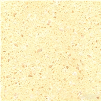 YUANDA Gold Beige Luxury Engineered Quartz Slabs