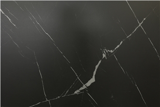 Black Marquina Sintered Stone Slabs
