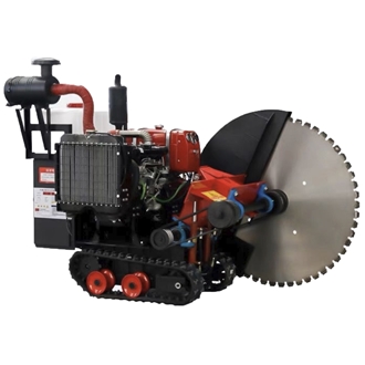 Single Blade 80-Type Crawler Road Cutting Machine Patented