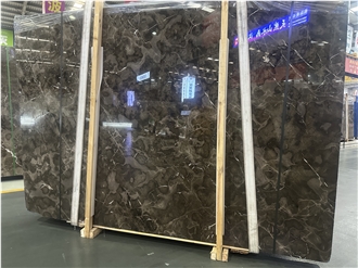 Chinese Emperador Marble Slab Wall Tiles