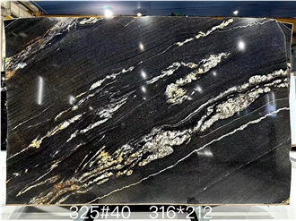 Hot Selling Ink Painting Granite Polished Slabs