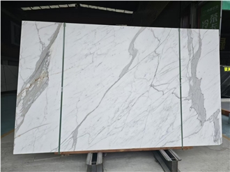 Italy Polished Calacatta Corchia Marble Slabs