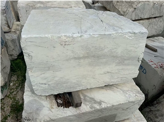 Old Volakas White Marble Blocks