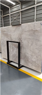 Polished Albert White Marble Slabs