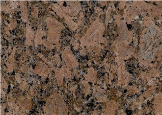 Superior Quality Giallo Fiorito Granite Red Type Polished Slabs