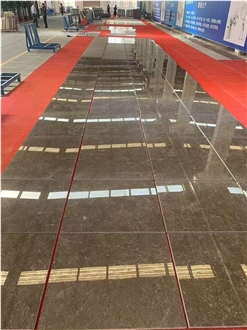 Turkish Olive Grey Polished Marble Slab Tiles