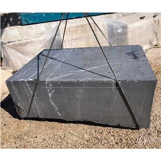 Iran Pietra Gray Marble Blocks
