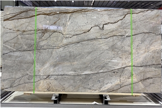Silver Roots Marble Slabs For Bathroom Design