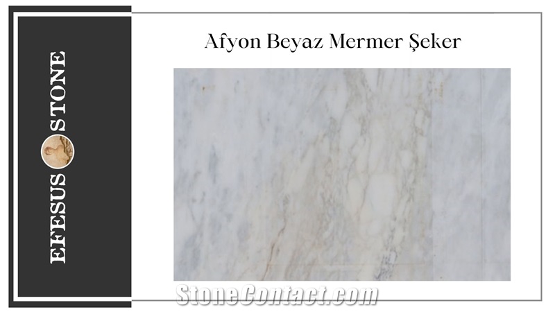 Afyon Sugar Marble Slabs, Marble Tiles