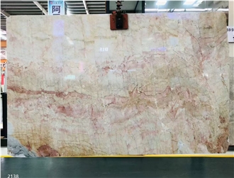 Blanco Aurora Marble Slabs Polished