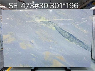 Cristalita Ocean Blue Marble Slabs
