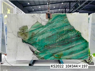 Royal Green Quartzite Slabs Polished