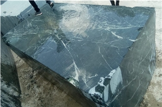 Spider Green Marble Rough Blocks