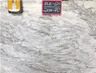 Thunder White Granite Polished Slabs, Tiles