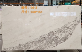 Fendi White Marble Slabs Polished