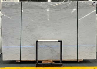 African Mystery White Marble Slabs