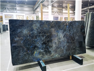 Blue Labradorite Granite Slabs