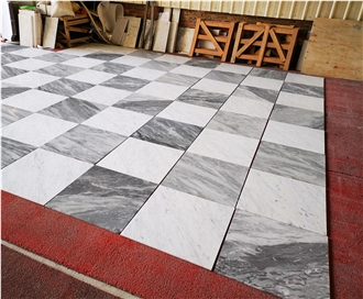 Carrara White Marble Tiles Polished 2Cm