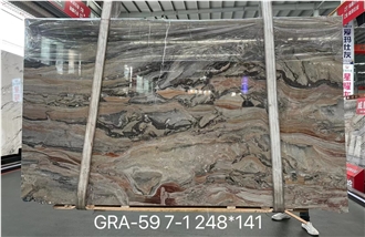 New Venice Brown Marble Slabs