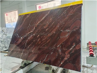 Rosso Collemandina Marble Slabs
