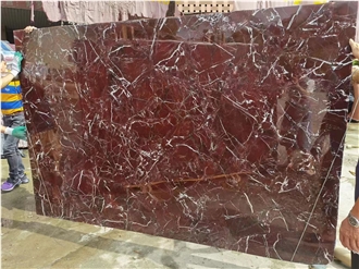 Rosso Lepanto Elazig Visne Marble Tiles