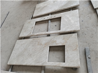 Taj Mahal Quartzite Bathroom Countertop