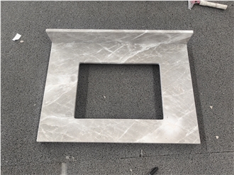 Tundra Grey Marble Vanity Tops