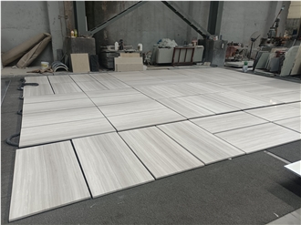 White Wooden Marble Floor & Wall Tiles