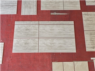 White Wooden Marble Tiles