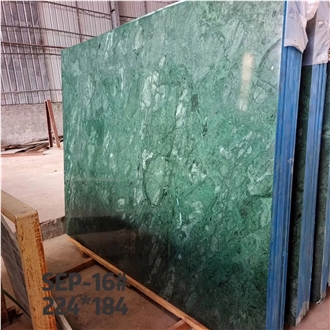 India Green Marble Slabs For Interior Decoration