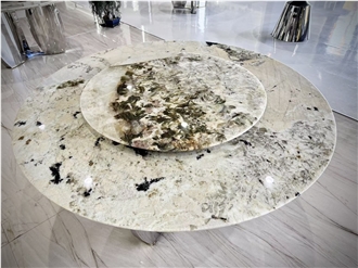 Luxury Stone Customizable Restaurant Table Tops