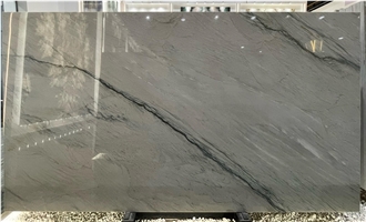 Natural Galaxy Grey Quartzite Slabs