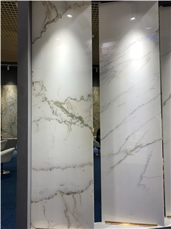 Calacatta Oriental Marble Slabs- Polished, Honed