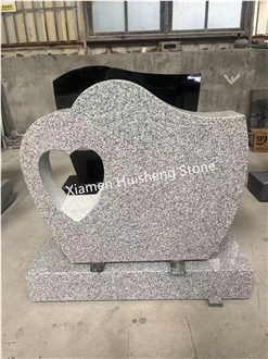 G603 Gray Granite Headstone