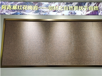 Aksai Red Granite Polished Slabs