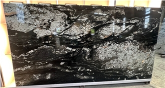 Bianco Black Granite Slabs