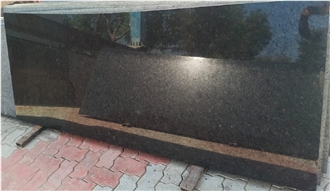 Blue Diamond Black Granite Slabs