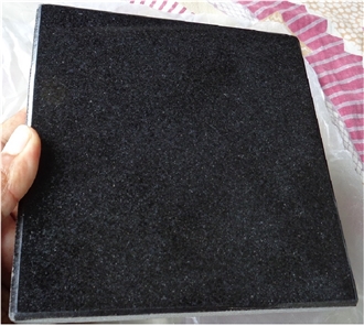 Jet Black Granite  Tiles