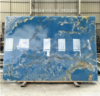 Blue Onyx Jade Luxury Stone Slabs