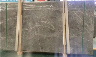 Hermes Grey Marble Slabs Tiles