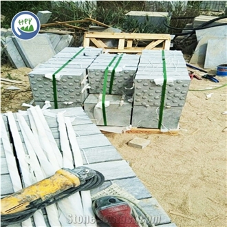 China Jining Bluestone Tactile Pavement Setts