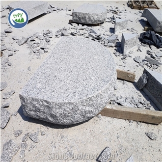 Grey Granite G341 Round Garden Stepping Stone